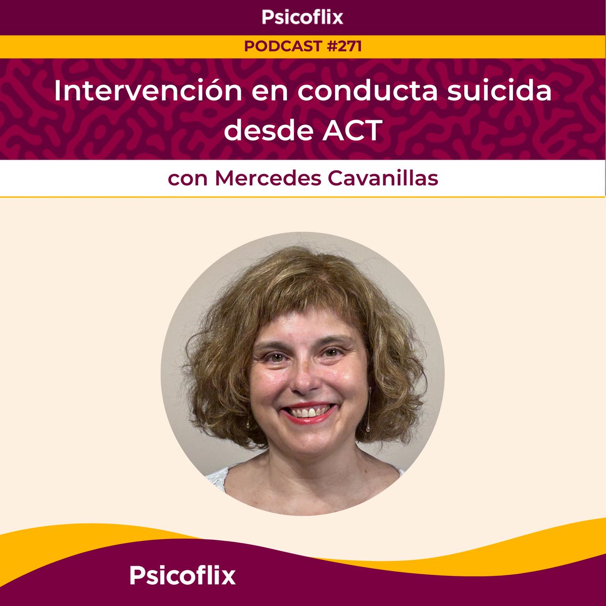 ¡NUEVO PODCAST! Hoy hablamos de la intervención en conducta suicida desde ACT con Mercedes Cavanillas (<a href="/MCavanillas/">Mercedes Cavanillas</a>), psicóloga experta en emergencias

🎧Spotify: spoti.fi/4e0gq4x

🎧 Apple: apple.co/4hj0Nba

🎧 Ivoox: ivoox.com/rf/135194237