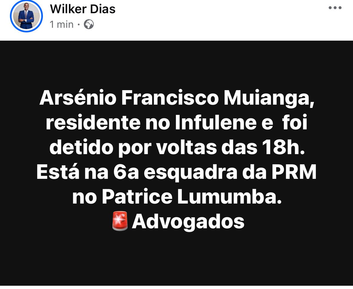 wilkerDias13's tweet photo. 🚨Jovens detidos em Chimoio num posto policial no centro hipico que faz parte da 4a esquadra
🚨ADVOGADOS https://t.co/uEsEdNPPPu