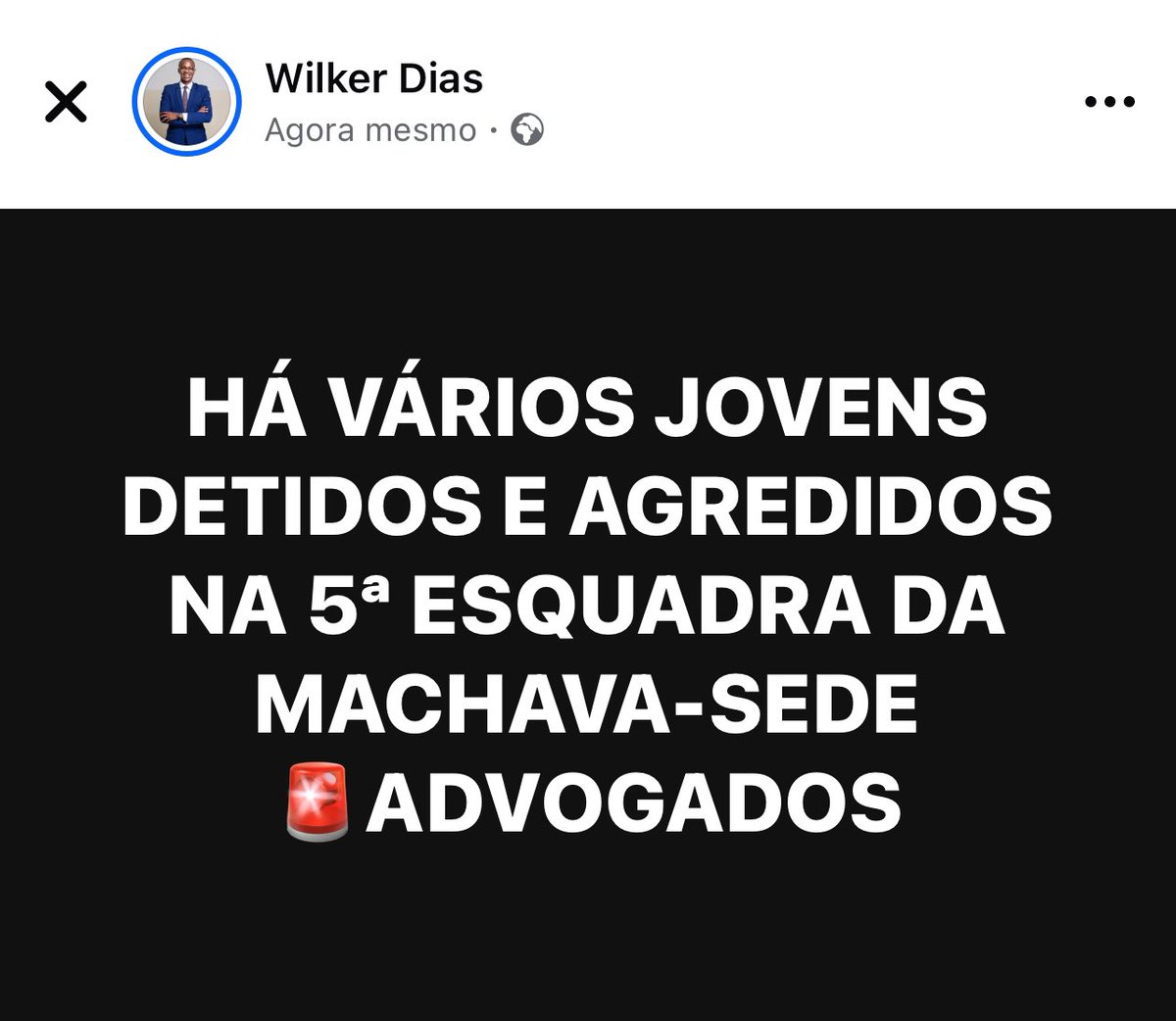 wilkerDias13's tweet photo. 🚨Jovens detidos em Chimoio num posto policial no centro hipico que faz parte da 4a esquadra
🚨ADVOGADOS https://t.co/uEsEdNPPPu