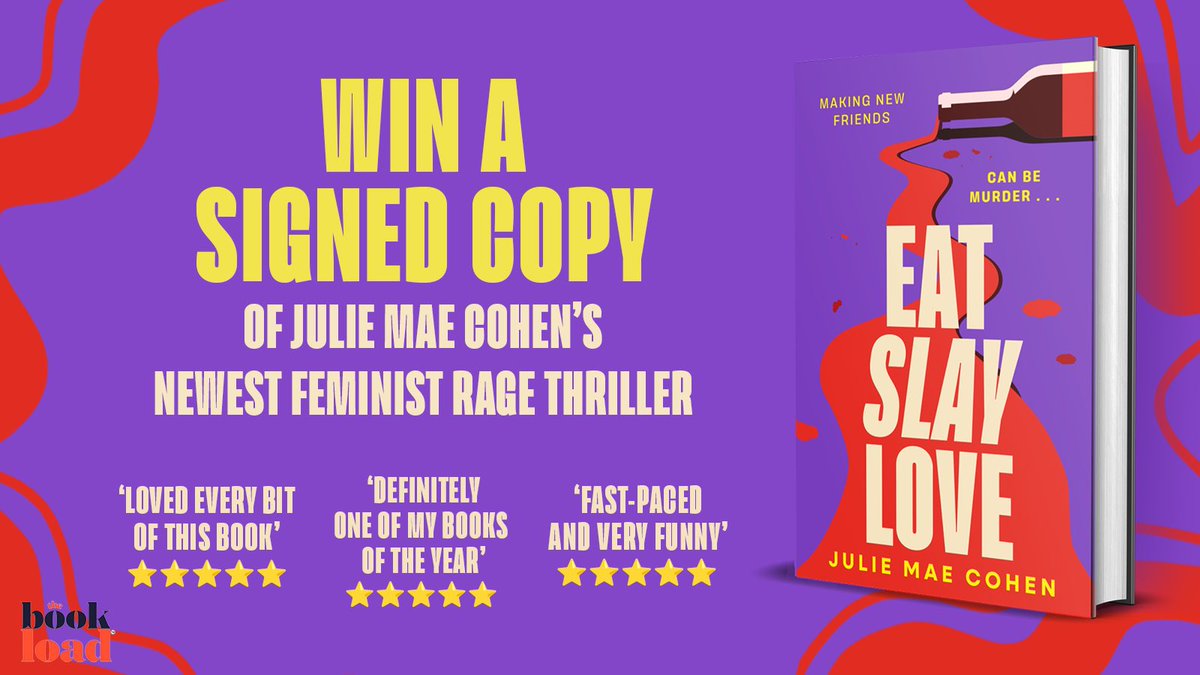 Locky_football's tweet photo. 📖#Giveaway📖

🎉 Happy publication day to @julie_cohen for #EatSlayLove! 🎉

Win one of three signed copies in #TheBookload on Facebook!

Closes tomorrow (Friday 25 October) at 10pm. UK addresses only.

Enter here: https://t.co/QSRUFA5B28 https://t.co/fXG0fOPyAN