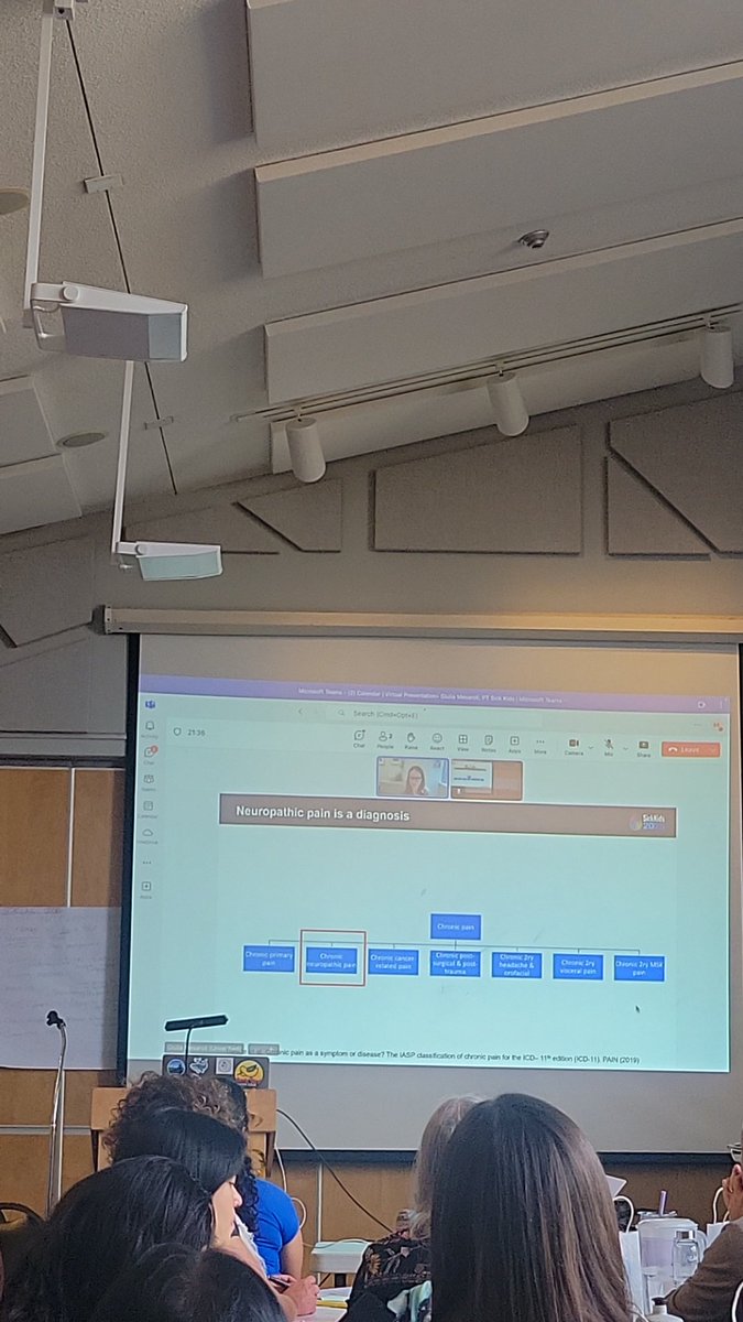 Giulia Mesaroli, PT from <a href="/SickKidsNews/">The Hospital for Sick Children (SickKids)</a> for a virtual talk in Neuropathic Pain in Children and Adolescents