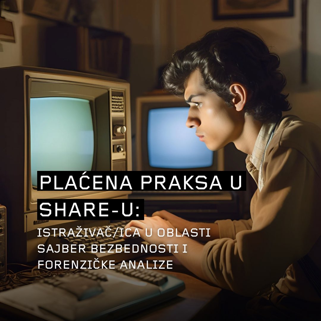 Tražimo posvećenog praktikanta/kinju za učestvovanje u projektu koji se bavi analizom sajber bezbednosti 🔐 i zaštite privatnosti 🛡️, sa fokusom na forenziku 🕵️‍♂️, alate 🛠️ i digitalnu bezbednost 💻.

poslovi.infostud.com/posao/Share-Fo…