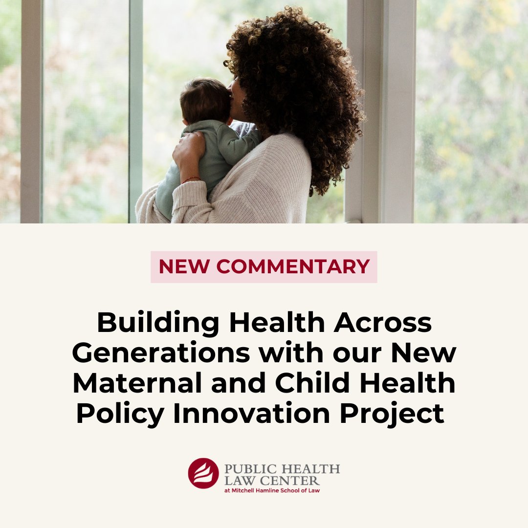 Public Health Law Center (@phealthlawctr) on Twitter photo Food insecurity affects nearly all communities, disproportionately impacting women, children, & people of color. We are thrilled to begin a 3-year cooperative agreement with <a href="/HRSAgov/">HRSA</a> to support maternal and child health populations & advance #healthequity. publichealthlawcenter.org/commentary/241… Food insecurity affects nearly all communities, disproportionately impacting women, children, & people of color. We are thrilled to begin a 3-year cooperative agreement with <a href="/HRSAgov/">HRSA</a> to support maternal and child health populations & advance #healthequity. publichealthlawcenter.org/commentary/241…