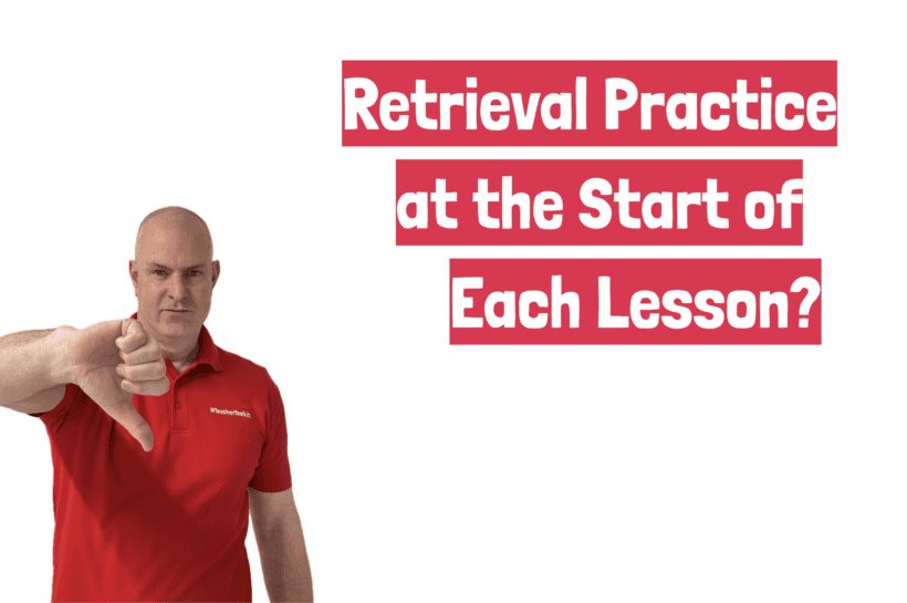 TeacherToolkit's tweet image. 🤔 #RetrievalPractice at the start of every lesson, right?

❌ WRONG ❌

Is it NOT enough to quiz students at the start of every lesson! 😩

🚀 NEW BLOG 

AVOID Retrieval at the Start of Every Lesson teachertoolkit.co.uk/2024/10/24/ret… #cogsci #edutwitter