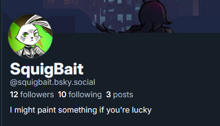 SquigBait's tweet photo. also I'm on that other app https://t.co/nGhear61Ct
