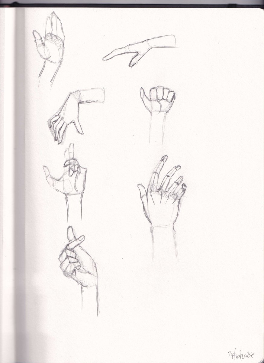 Drawing some hands