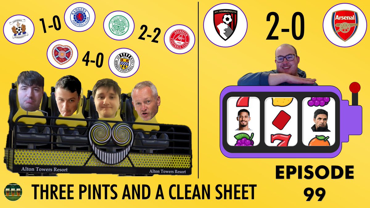 🚨EPISODE 99🚨

We chat with 3paacs Showdown Champion @KylePagan97 about the weekend’s <a href="/premierleague/">Premier League</a> results.  We also discuss an impressive win for his beloved <a href="/JamTarts/">Heart of Midlothian FC</a> under new boss Neil Critchley!

⬇️

YouTube - youtu.be/XiMGQjymf_U?si…

Spotify - open.spotify.com/episode/3jxLO5…