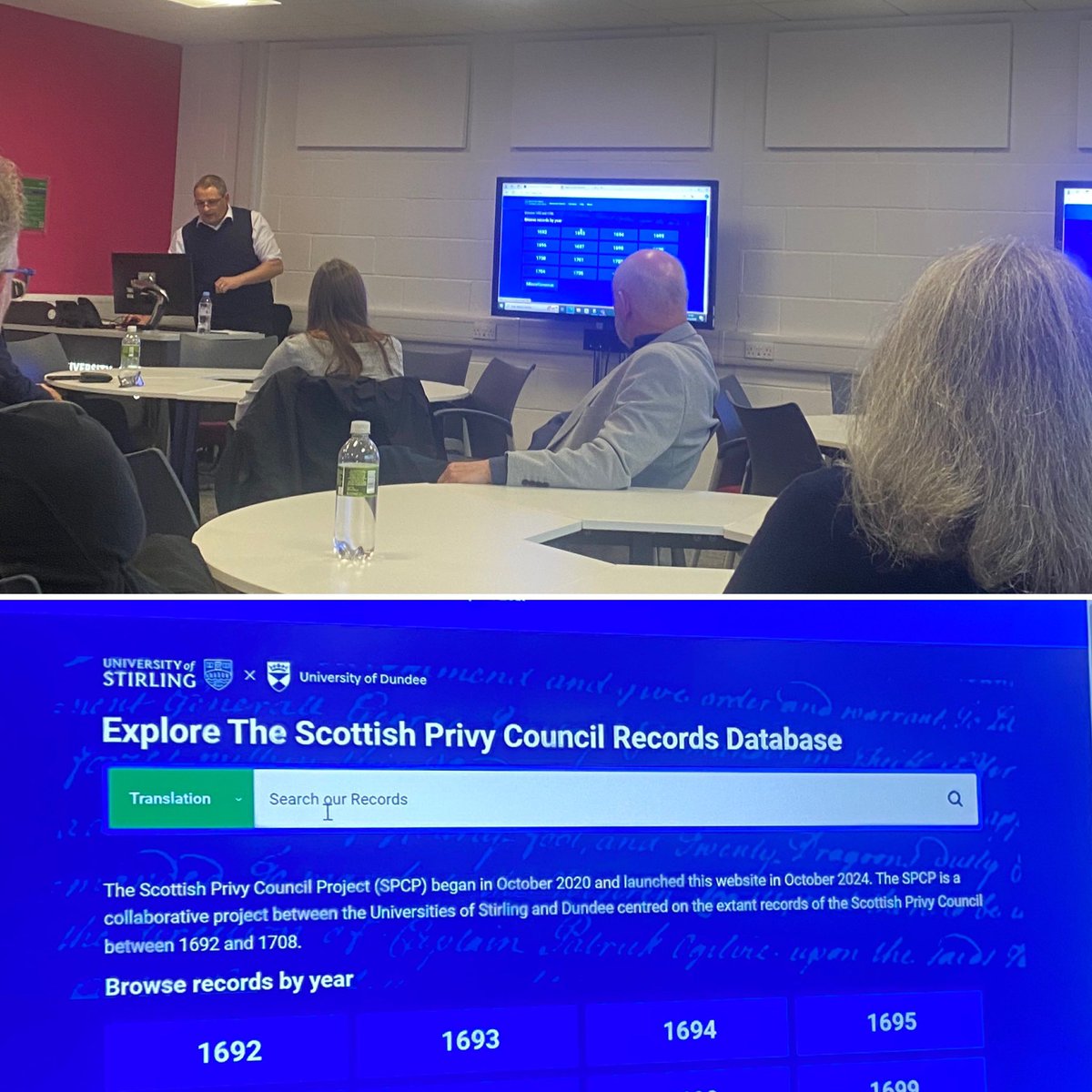 Dr Laura Doak (@lauraidoak) on Twitter photo The <a href="/ScotCouncil/">The Scottish Privy Council, 1692-1708</a> website is officially launched!
Visit spcr.ac.uk to explore Scotland’s Privy Council records from 1692-1708. Now available in #openaccess transcriptions for the first time! The <a href="/ScotCouncil/">The Scottish Privy Council, 1692-1708</a> website is officially launched!
Visit spcr.ac.uk to explore Scotland’s Privy Council records from 1692-1708. Now available in #openaccess transcriptions for the first time!