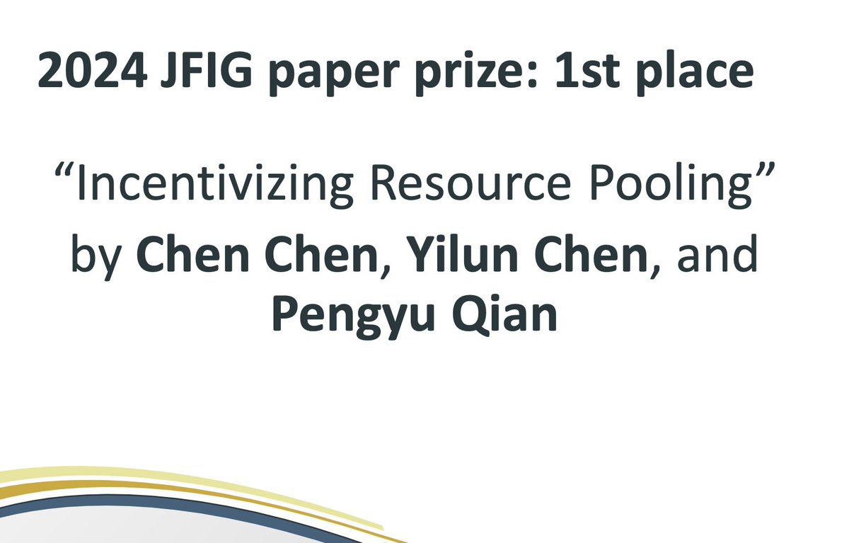 informsjfig's tweet photo. Then, we celebrated the finalists and winners of the JFIG paper competitions. Congratulations to everyone. Special thanks to the competition Co-Chairs, Prof. @M_Epelman  and Prof. Melvyn Sim, and reviewers https://t.co/0dnCVamwwT