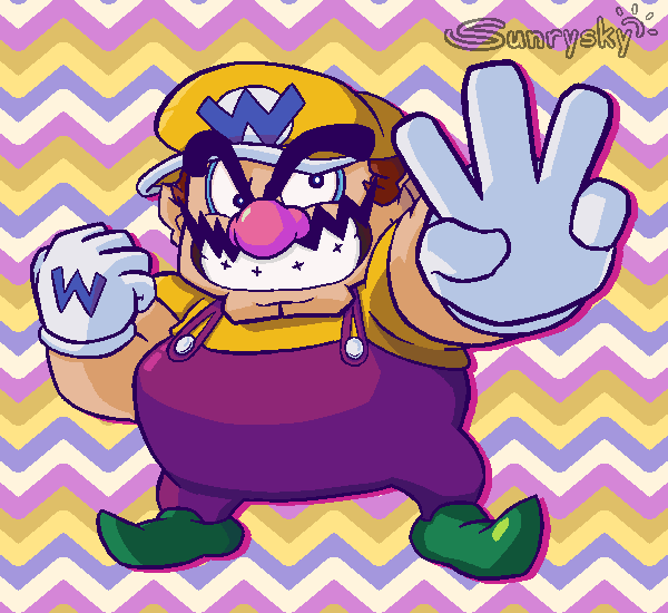 sunrysky's tweet photo. It's WARIO TIME ✌️✌️ https://t.co/3GRG1kD8Zr