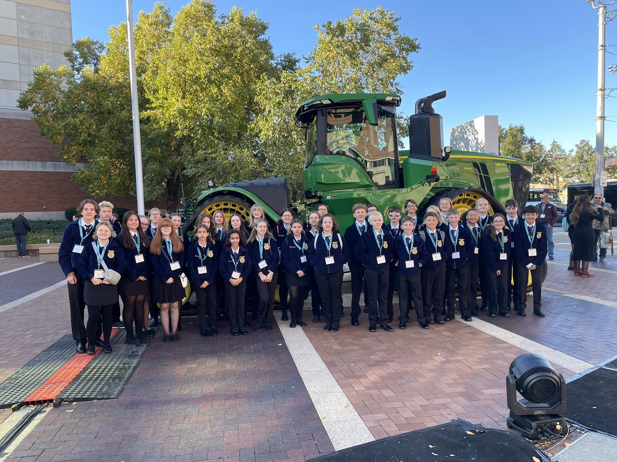 SandersGISA's tweet image. Whoohoo @FFA_GISA arrived at @NationalFFA Convention!