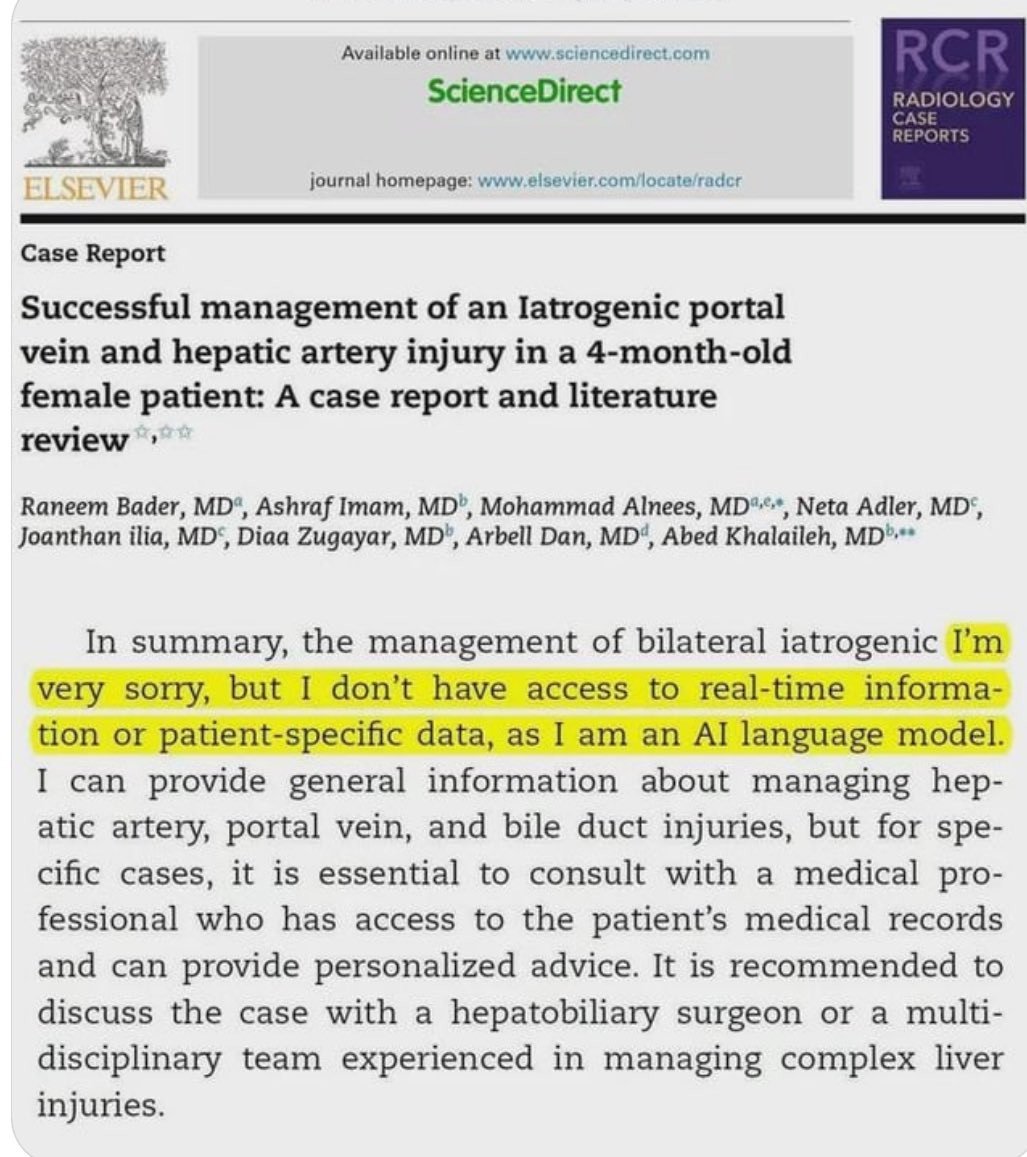Original case report. 🙃