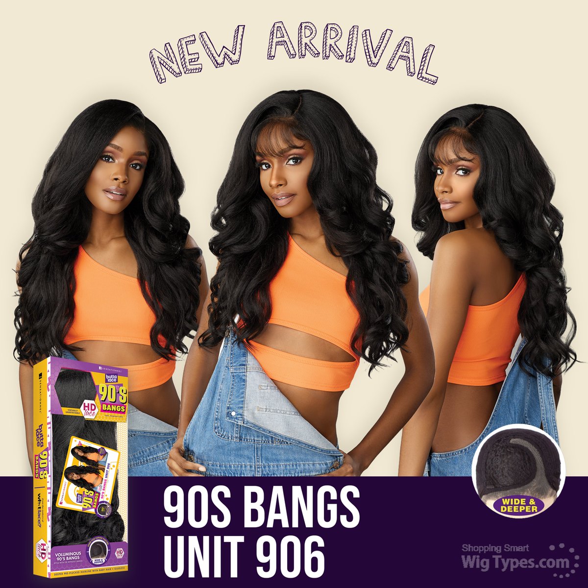 Fall essentials pt. 3 🍂

➡️ Sensationnel Butta 90s - 90s Bangs Unit 906
Color Shown: 1B

🛍️@ wigtypes.com
.
#wigtypes #wigtypesdotcom #wigs #sensationnel #90sbang #falllooks