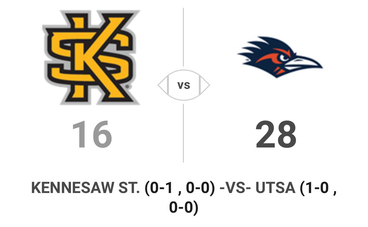 BarstoolUTSA's tweet photo. So that means that… 😮🤔
UTSA is the best college football in the nation I guess. https://t.co/sOwHgcXq9L