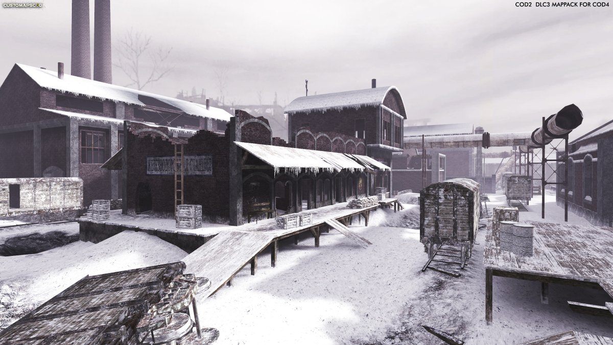 4t4chris's tweet image. SOON !! ⚡️
#CoD2 dlc3 Mappack  for #CoD4 (5 maps )
by @Asus8911