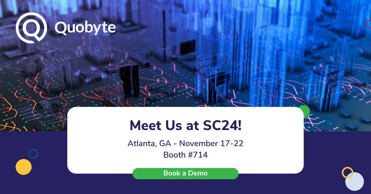 We're preparing for #SC24 and can't wait to see you there! Join us in Atlanta next month for a deep dive into the future of high-performance computing. Visit us at booth #714 for an exclusive look at the world’s easiest parallel file system. Book a demo: buff.ly/40nEPOp