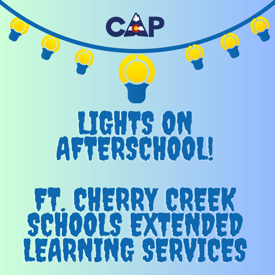 COAfterschool's tweet image. 🎉 Happy Lights on Afterschool!!! 💡 Check out the awesome staff at Cherry Creek Extended Learning Services taking on the #LightbulbChallenge to celebrate! 🕺✨ @afterschool4all