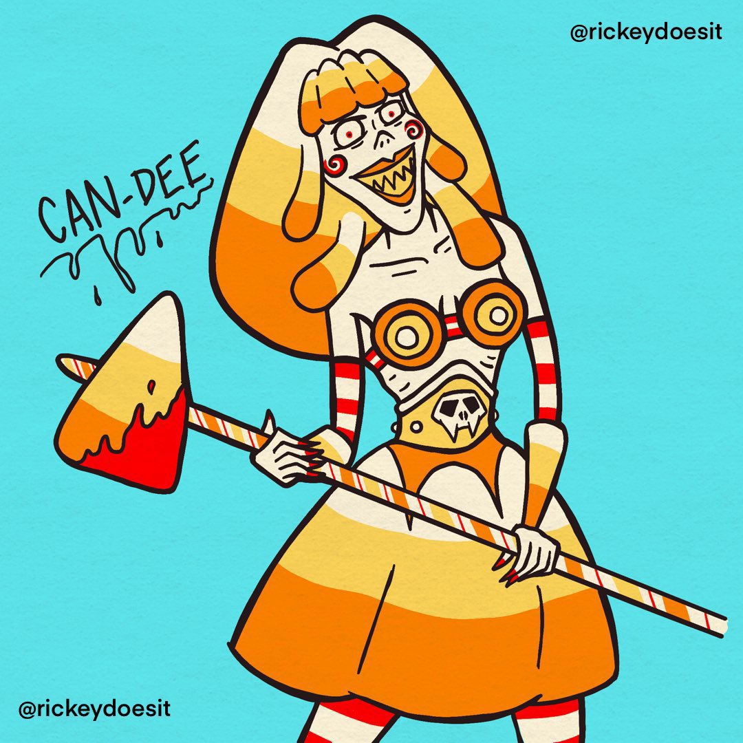 MOTUdrawing's tweet image. New 💥Can-Dee by @NicoMartelle 

Retro Can-Dee entries from 

@rickeydoesit 

@TheNightDusto  (the original!)

And by @lawtonbennie 

#motuhalloweenfrightzone 

#heman 

#motudrawingchallenge #candee