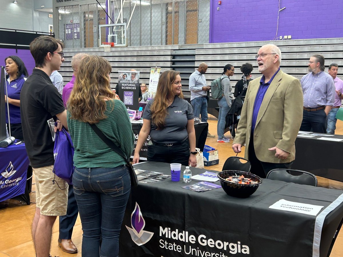 School of Computing welcomed new students and their families at the Cochran Campus Open House on Saturday, 10/12. 
mga.edu/computing/inde…