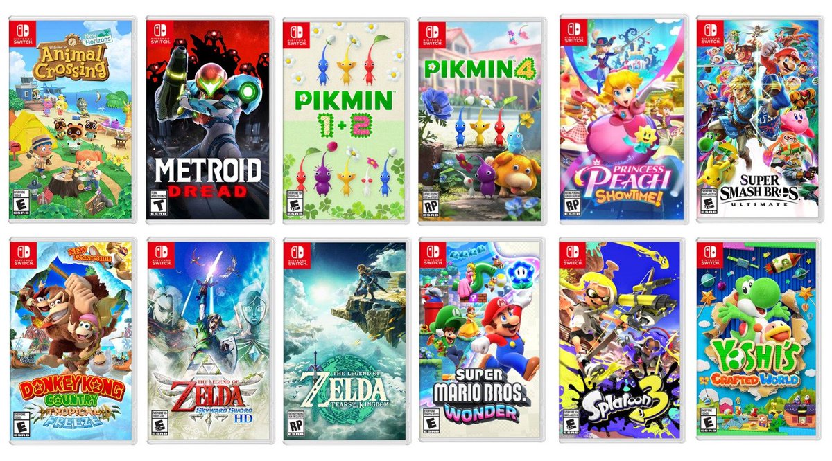 Wario64's tweet photo. Nintendo Switch first party restock at VGP (30+ games, free shipping) https://t.co/qUpNy1q9oj #ad https://t.co/DjsvtWobH0