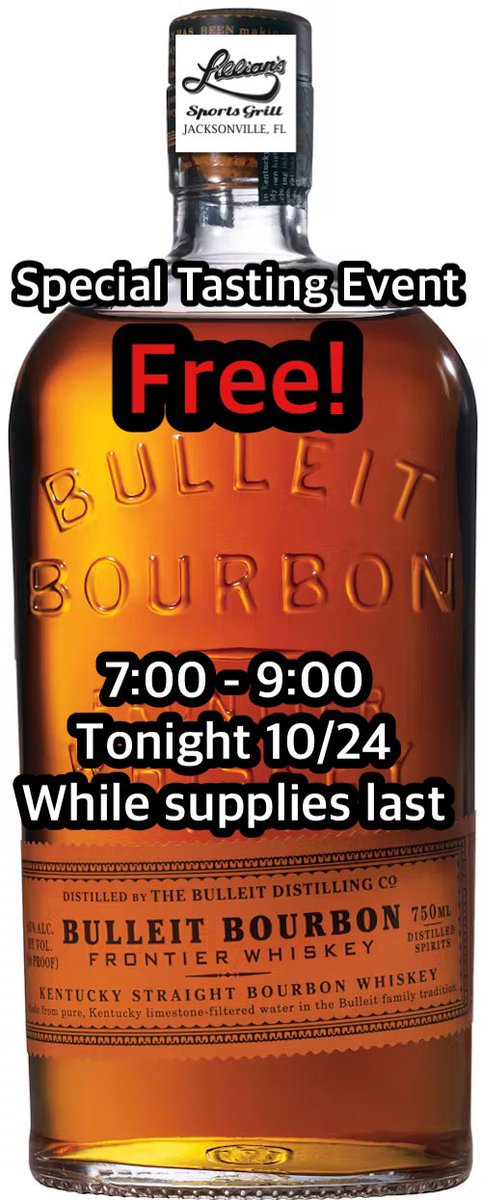 taylorstrasser's tweet photo. Can I offer you a free bourbon in these trying times? https://t.co/BB9nh11K9Y