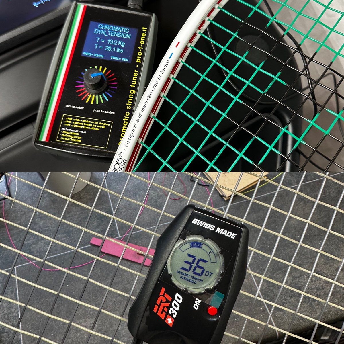 Racket tuning...