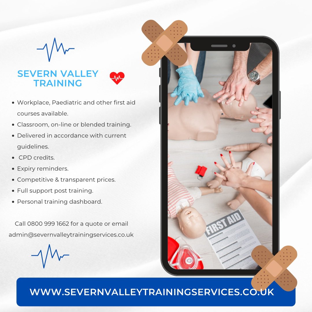 7valleytraining's tweet photo. 🚑 Ready to make a difference? Join our First Aid Course and gain the skills to respond confidently in emergencies! 🩹 Limited spots available, sign up today and empower yourself to make a difference! #FirstAid #LifeSavingSkills 
#KiddyHour https://t.co/TIFqbssNk0
