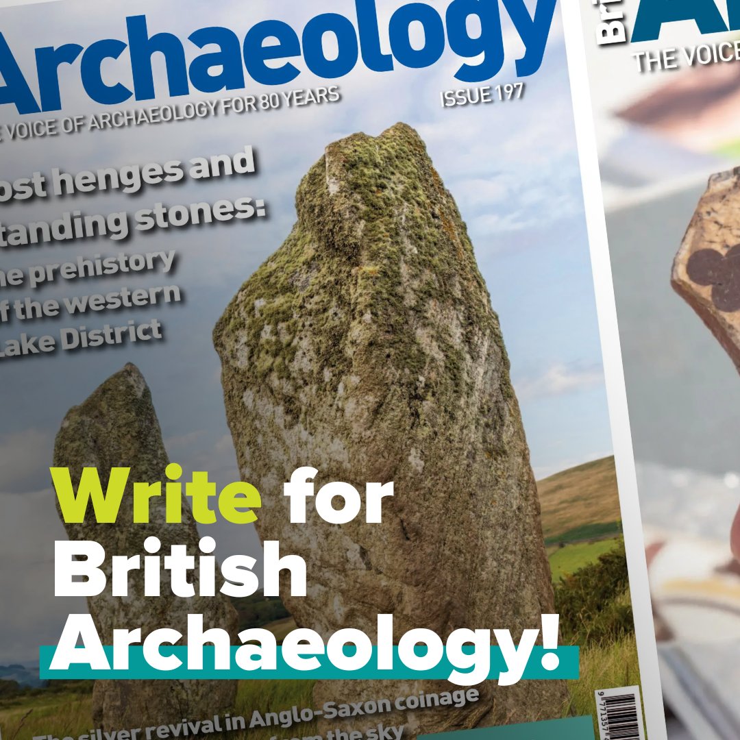 📝 Have a Story to Share? Write for #BritishArchaeology!

Got a fascinating discovery, community project, or new research to share? We're always looking for fresh voices and exciting content to bring archaeology to life!

Check out our blog to learn more👉archaeologyuk.org/resource/how-t…