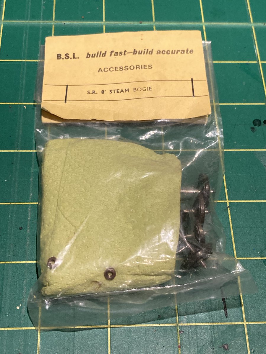 Oliver_SR_'s tweet photo. #TMRGUK some BSL SR 8’ coach bogies, underframe kits and interior seats and bench mouldings. https://t.co/Mu7ogOtzuf