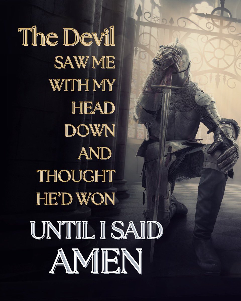 The Lord will give you the strength to win the spiritual battle