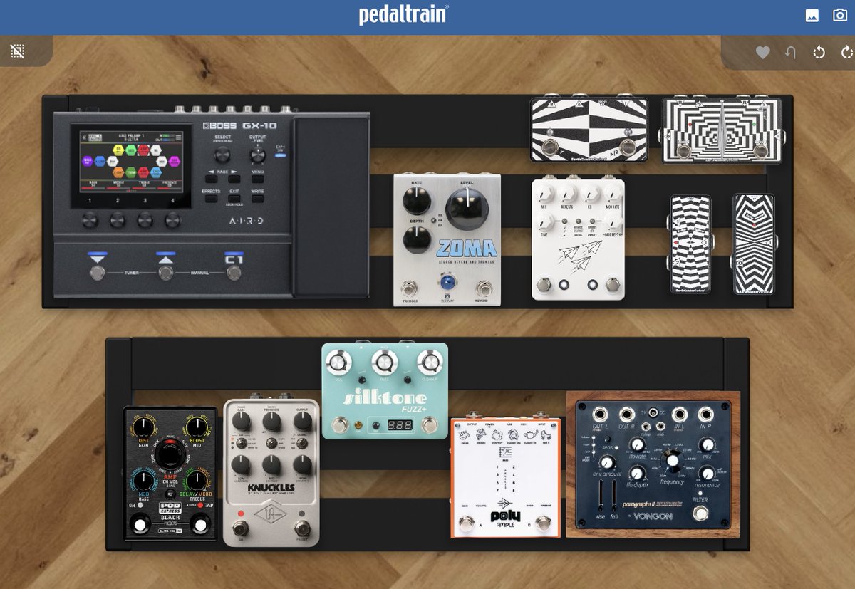 We're back! Here are the new pedals added during the last few days.  Have fun!