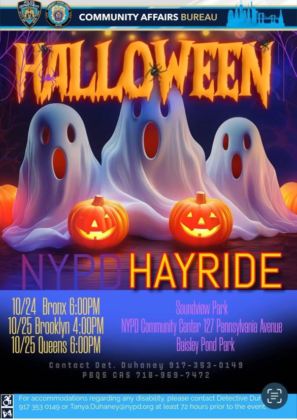 Join ⁦<a href="/NYPD43Pct/">NYPD 43rd Precinct</a>⁩ today. More family fun at Soundview Park! ⁦<a href="/CECD8Bronx/">Community Education Council District 8</a>⁩ ⁦<a href="/jen_joynt/">Jennifer Joynt</a>⁩ ⁦<a href="/AnyaMunce/">D8DeputyMunce</a>⁩