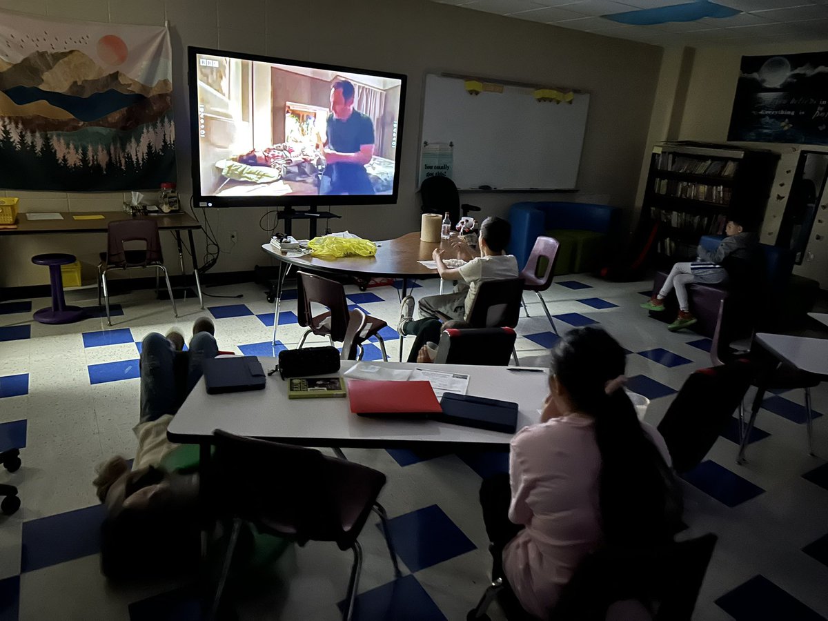 We worked hard to finish our book, Hank Zipzer Ping Pong Wizard. Today, to celebrate, we watched the first episode of the series with rootbeer floats and popcorn!  #hssdlv