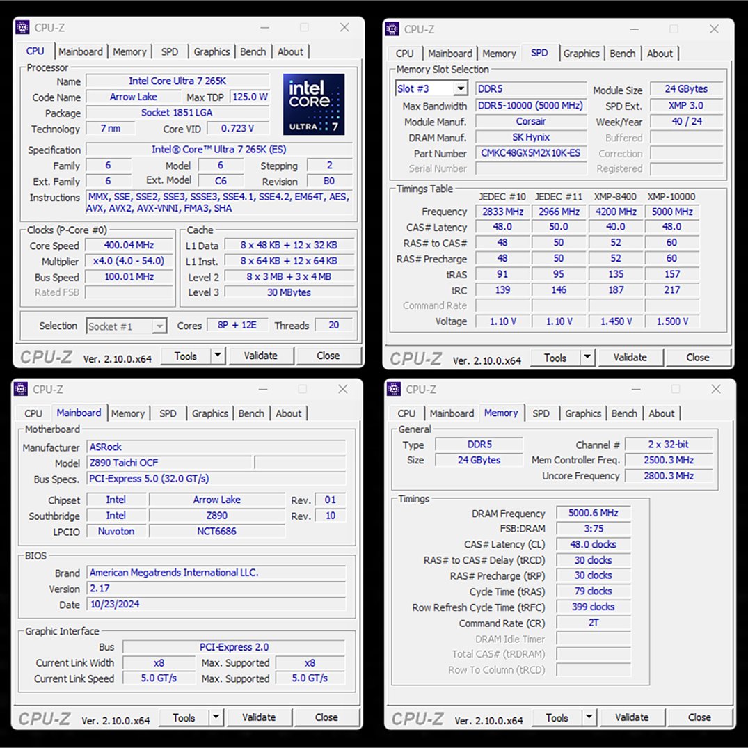 CORSAIR's tweet photo. Our Vengeance DDR5 CUDIMM modules can run at up to 10000MT/s, and look good while doing it. Be on the lookout for these sticks to drop in early November. https://t.co/K40L7iHQjn