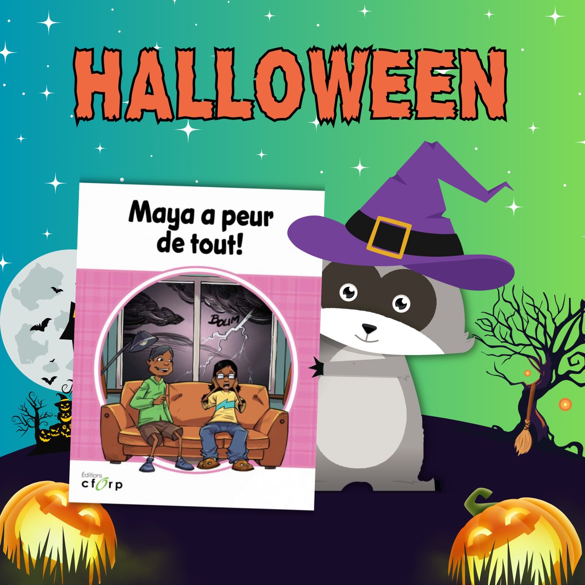 🎃 Spécial Halloween sur Boukili [J à 2e année] 🎃

👹 « Un monstre dans la nuit »
👻 « Jérôme, le fantôme » 
🎃 « Dans la citrouille » 
😨 « Maya a peur de tout »

Des récits pour éveiller l’imagination des jeunes! 🍂  #Halloween #Boukili