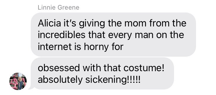 Getting excited for Halloween in the group chat!