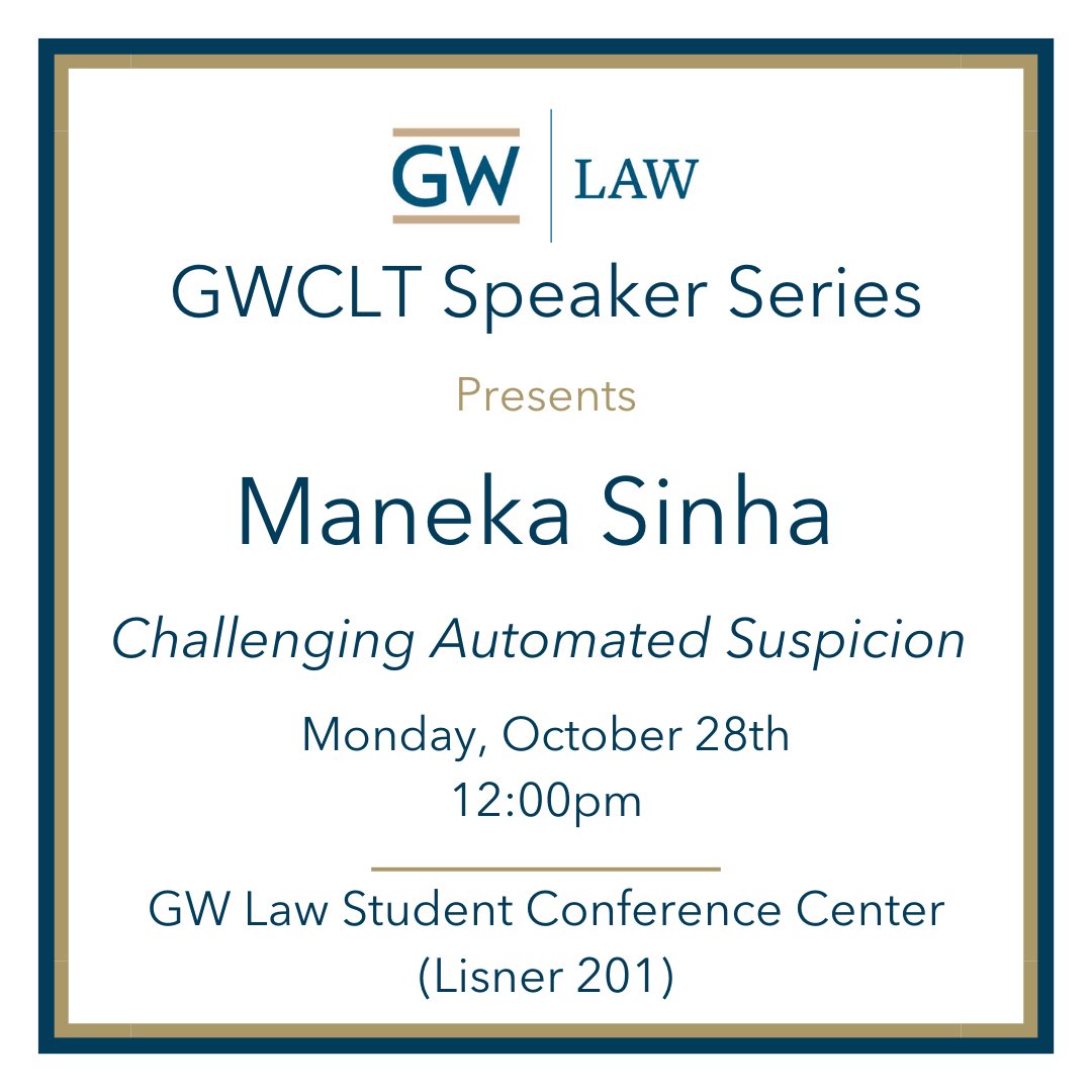 GW Center for Law & Technology: The Bernard Center tweet media