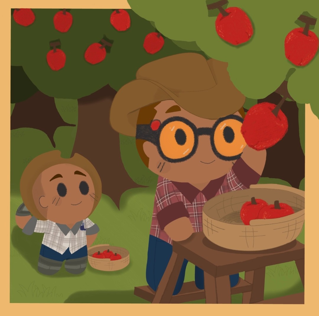 Lula_lovez's tweet photo. Tech+Flannel+Cowboy Hat 
For #Techtober on insta!
Tech and Echo went Apple picking!
#TheBadBatch #StarWars https://t.co/vb9QNi8SkH