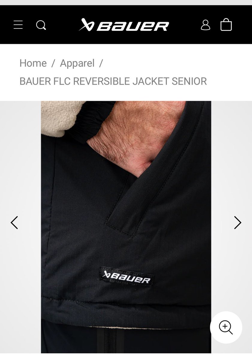 Schaef87's tweet photo. @BauerHockey What is this image of? I don’t think this is your best available photos of your jacket. https://t.co/JbIBbDodJ3