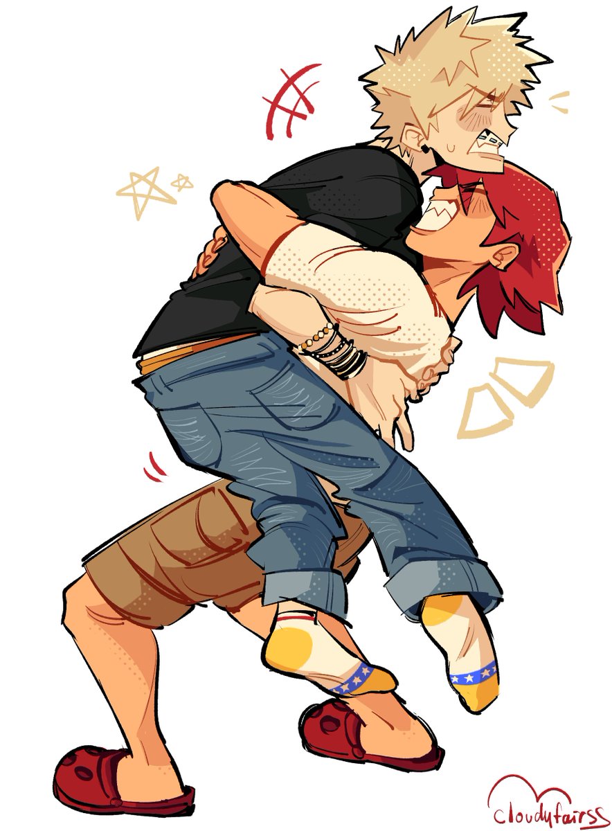 cloudyfairss's tweet photo. [ bnha, mha, kiribaku ]

using art school knowledge to draw gay anime boys https://t.co/kHZhSGOCSY