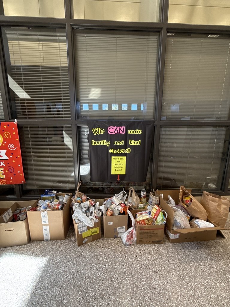We CAN Live Drug Free!  Keep sending nonperishable items in to donate to HAAM  Food Pantry.