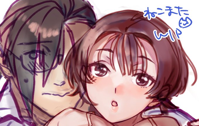 いまいち気に入らなくて書き直した没顔 