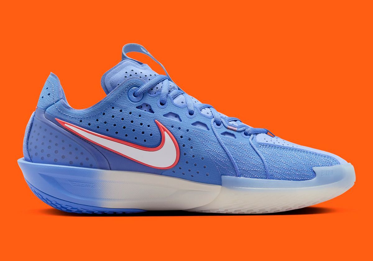 GT cut 3 royal pulse Nike Men\'s Sky Blue Athletic Sneakers Nike G.T. Cut 3 DV2913-403 Royal Pulse/Sail-Lt Wild Mango  main image 2