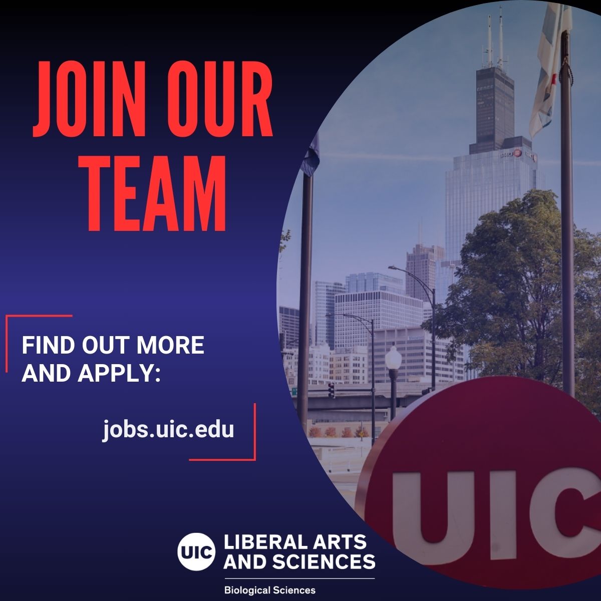 We have two exciting job openings!

1. Open Rank Teaching Faculty (Genetics), Non-Tenure Track: go.uic.edu/TeachingFaculty

2. Tenure Track Asst Professor in #Genetics and/or #Epigenetics : go.uic.edu/AsstProfGeneti…

Both postings will close 12/16 @ 5pm

📣Spread the word!📣