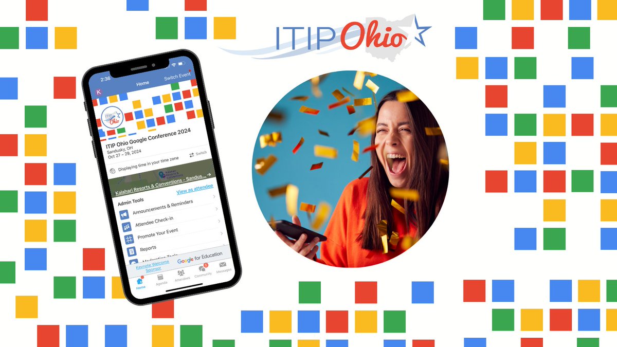 itipohio's tweet photo. The #ITIP24 Google Conference app is up and running! Download the Whova app from your app store today and start engaging with other attendees! You could win a prize!
https://t.co/etWNsZjsG3 https://t.co/mebLb4M0bt
