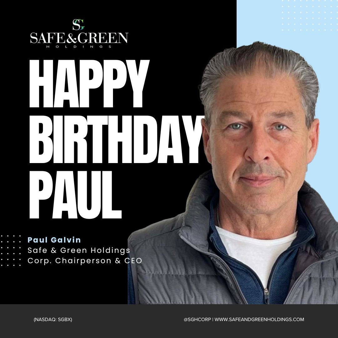 🎂 Wishing a very Happy Birthday to our CEO, Paul Galvin! Your visionary leadership and unwavering dedication continue to inspire us all. Here's to another year of growth, success, and innovation under your guidance! #Leadership #HappyBirthday #SGBX