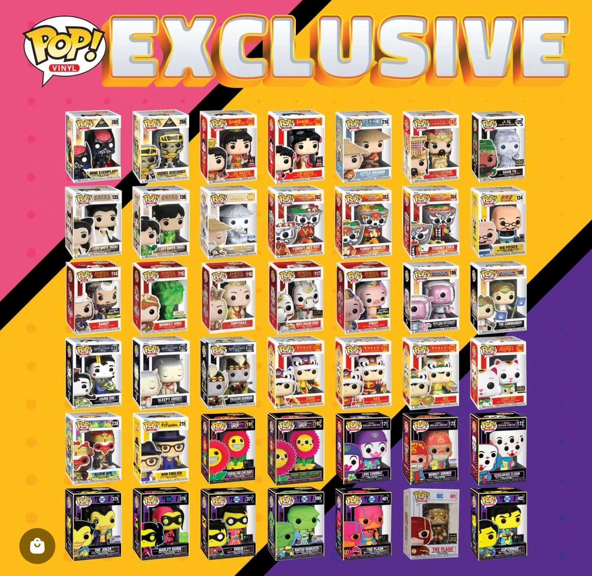 FunkoPopHunters's tweet photo. Plastic Empire selling Pop! Asia exclusives for $20! (Under Exclusives Section)
https://t.co/qyAhA2dVMs
#funko #plasticempire #popasia #mindstyles #pop #popvinyl #ad https://t.co/Zcesz5DF6d