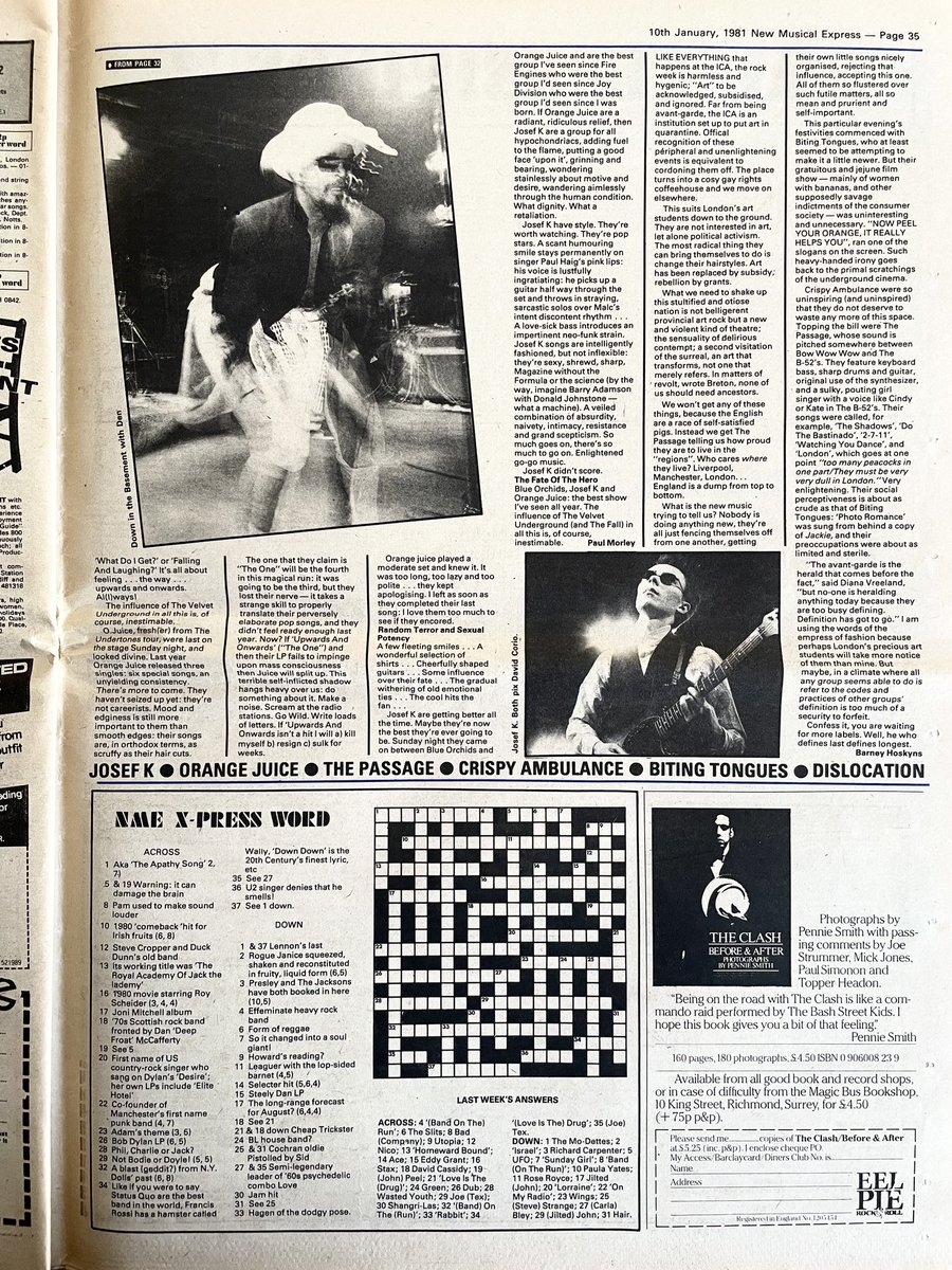 NME 1980s tweet media