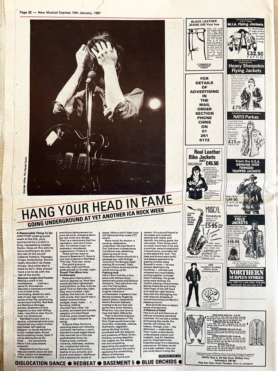 NME 1980s tweet media