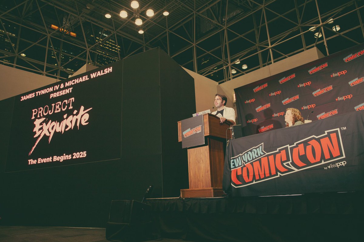 ReadTinyOnion's tweet photo. Have you heard?
James Tynion IV and Michael Walsh are working on something…Stay tuned for more details!
#exquisiteproject
@Mister_Walsh @JamesTheFourth @ImageComics https://t.co/hHUosFlcoq
